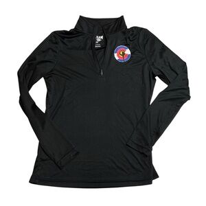 Team 365 Colorado Gymnast athletic 1/4 zip ladies‎ small black